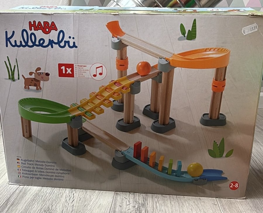 Haba Kullerbu ballenbaan/knikkerbaan, Kinderen en Baby's, Ophalen, Zo goed als nieuw
