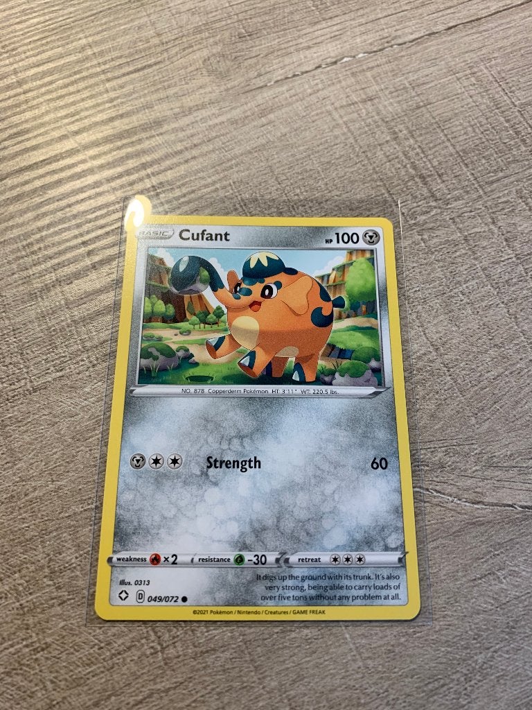 Cufant 049/072 Shining Fates - Pokémon Kaart, Ophalen of Verzenden, Nieuw, Losse kaart