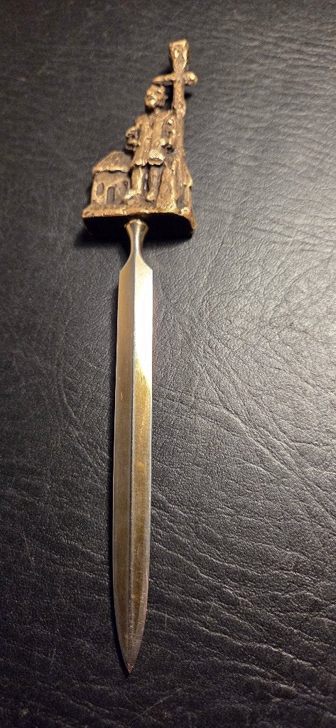 Briefopener Brons, Antiek en Kunst, Ophalen of Verzenden
