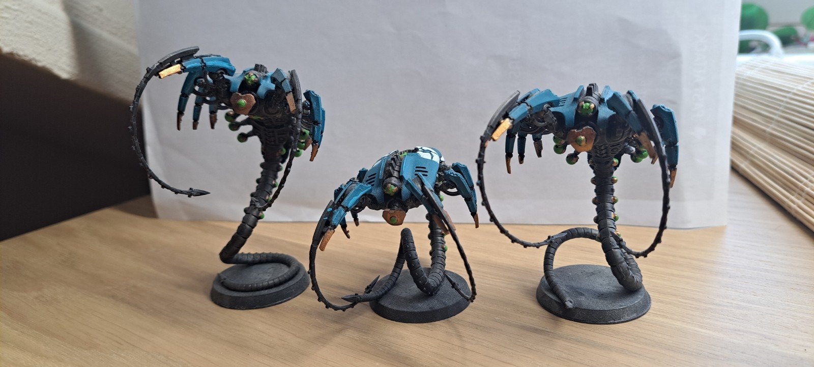 Warhammer 40K Necron Canoptek Wraiths (3 stuks), Gebruikt, Figuurtje(s), Ophalen of Verzenden, Warhammer 40000