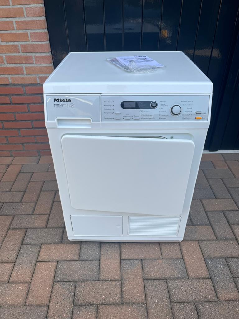 Miele T 8873 WP Edition 111 Warmtepompdroger, Ophalen, Gebruikt, 8 tot 10 kg, Voorlader