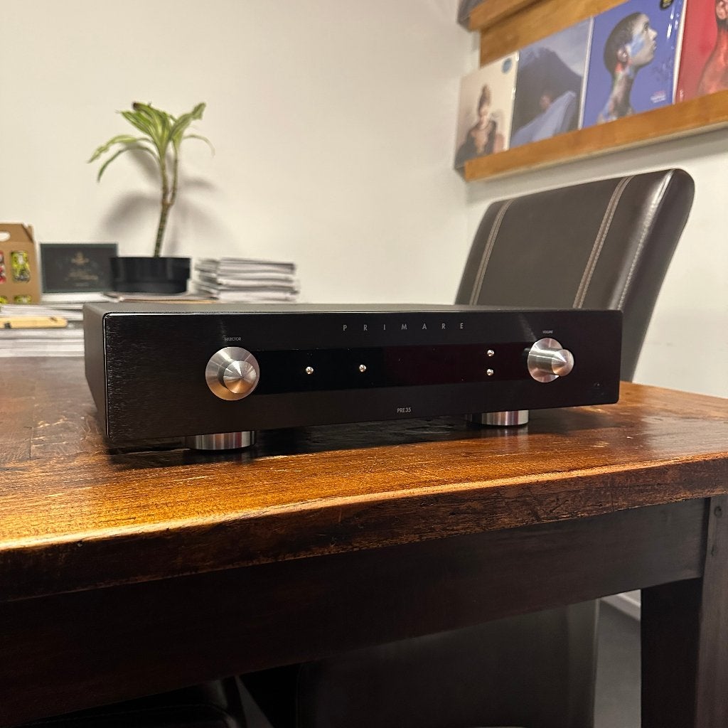 Primare PRE35 DM35 DAC - Zwart (occasion), Audio, Tv en Foto, Versterkers en Receivers, Gebruikt, Primare, Onbekend, Onbekend