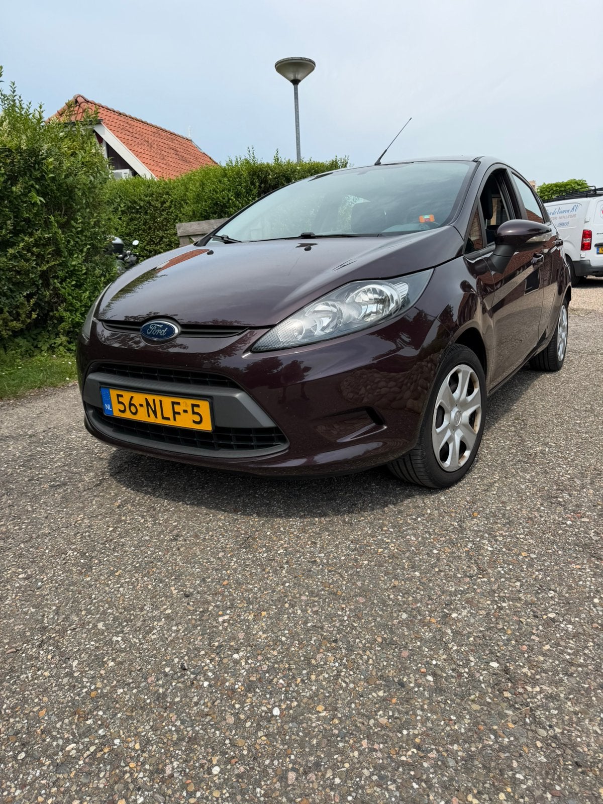 Ford Fiësta 1.25 44KW 5DR 2010 Rood, Auto's, Ford, Voorwielaandrijving, 40 €/maand, 1242 cc, 4 cilinders