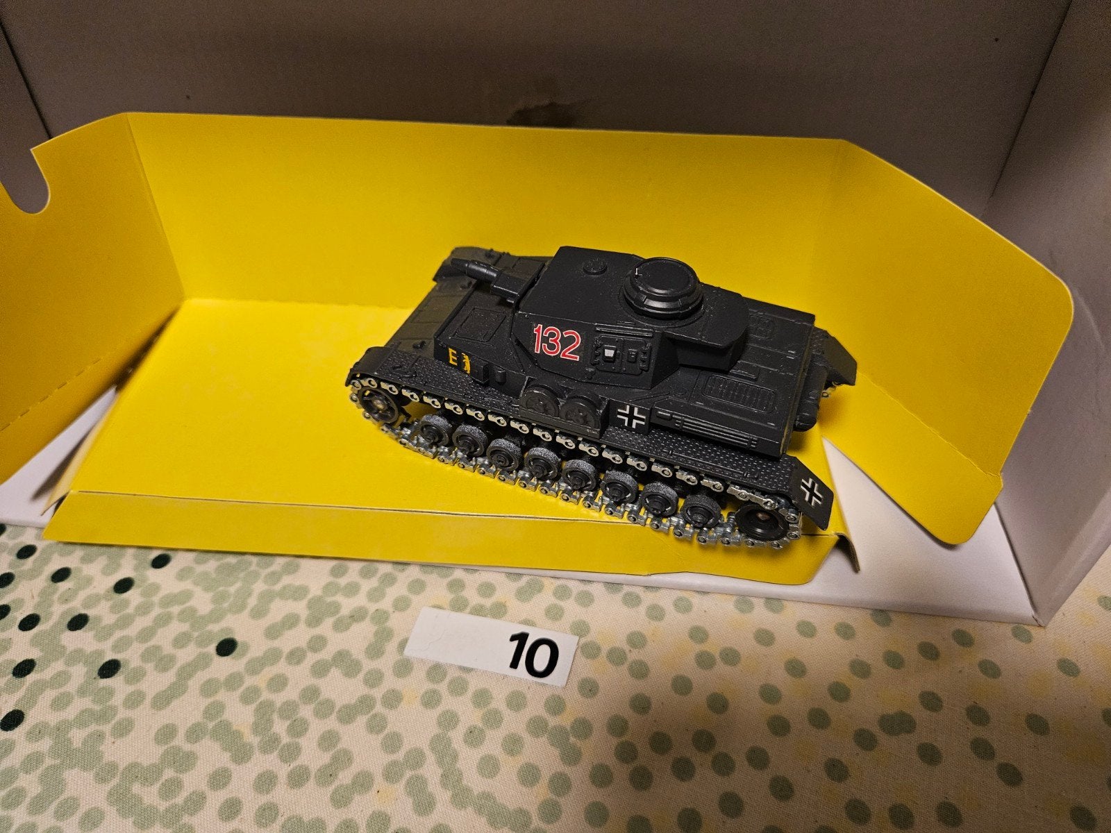 Solido WWII Panzer IV grijs nr 10, Ophalen of Verzenden, Landmacht, Duitsland