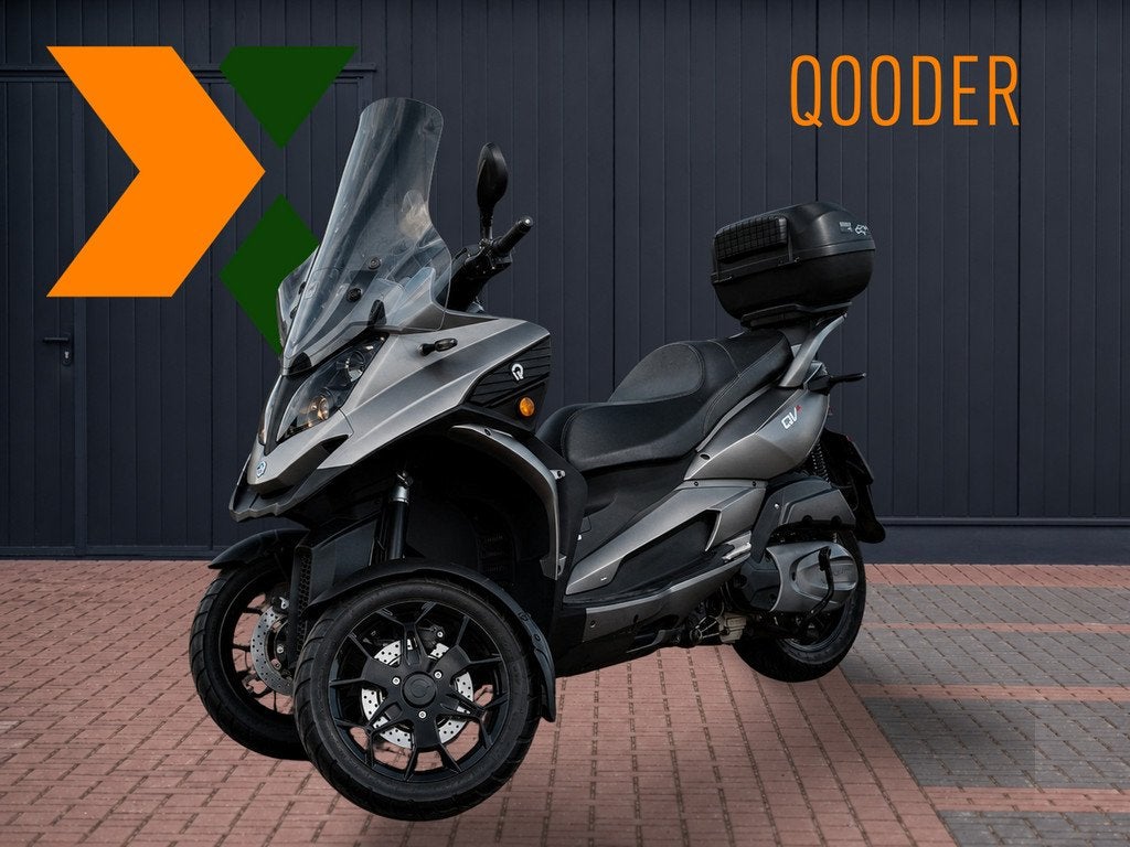 Qooder Quadro QV3 | Hoog windscherm | Topkoffer | Veel optie, Scooter, Jules Verneweg 7
5015 BD  Tilburg, NL, Qooder, Qooder Nederland