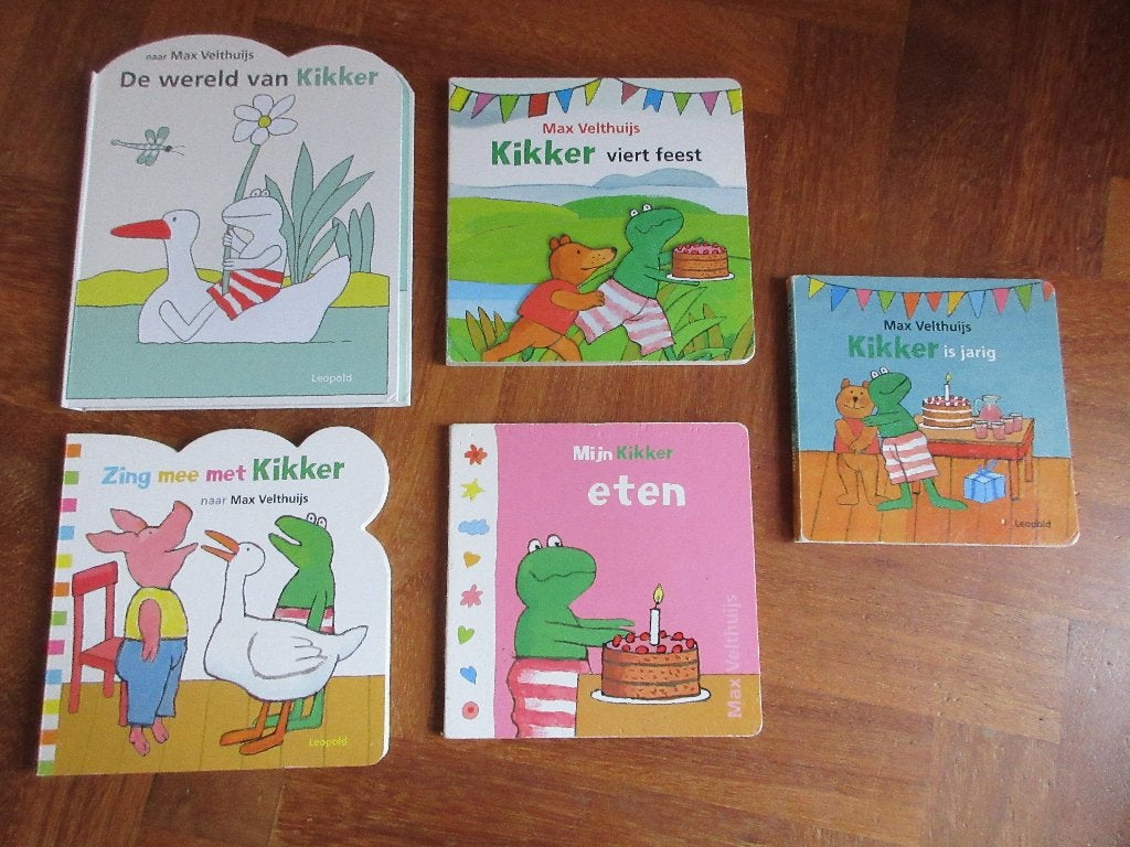 5 x Kikker boeken ( kartonnen boeken ), Ophalen of Verzenden, Fictie algemeen