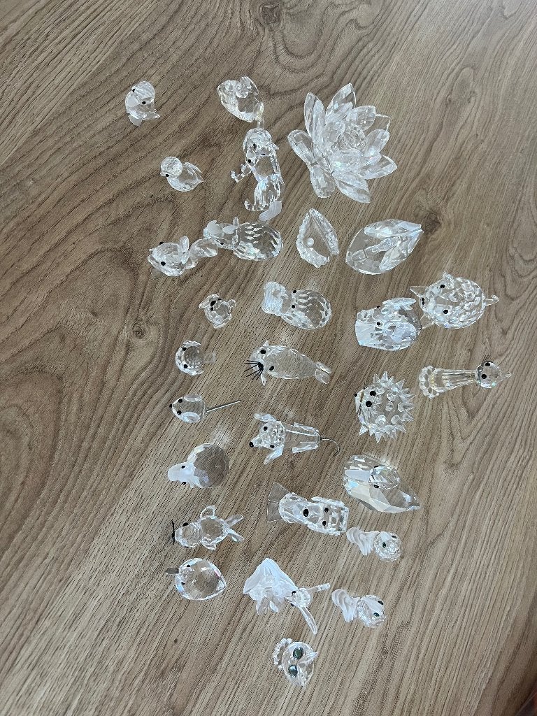 Swarovski set 28 stuks, Ophalen of Verzenden, Zo goed als nieuw, Dier