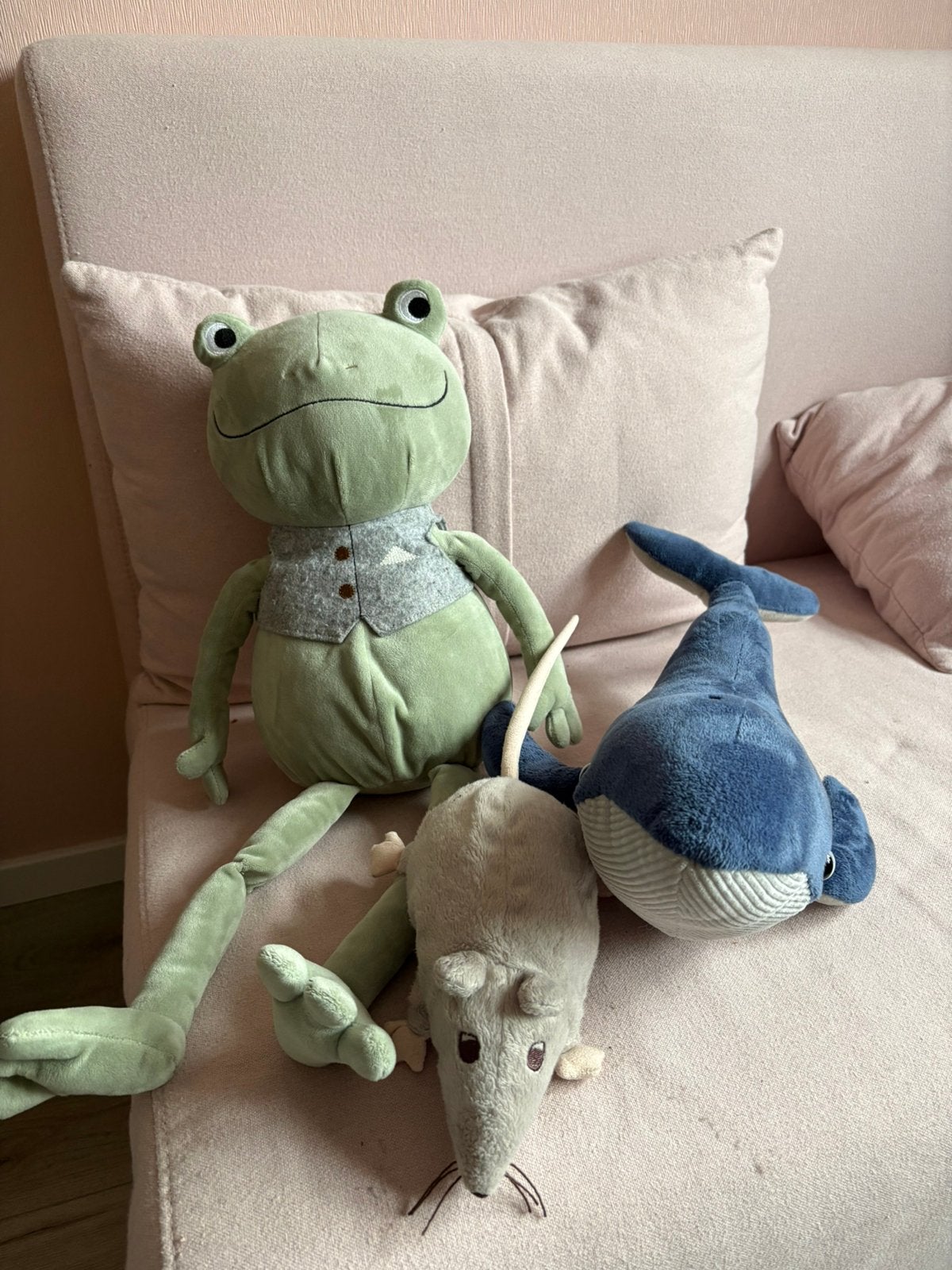 3 leuke knuffels, Ophalen of Verzenden, Zo goed als nieuw, Overige typen