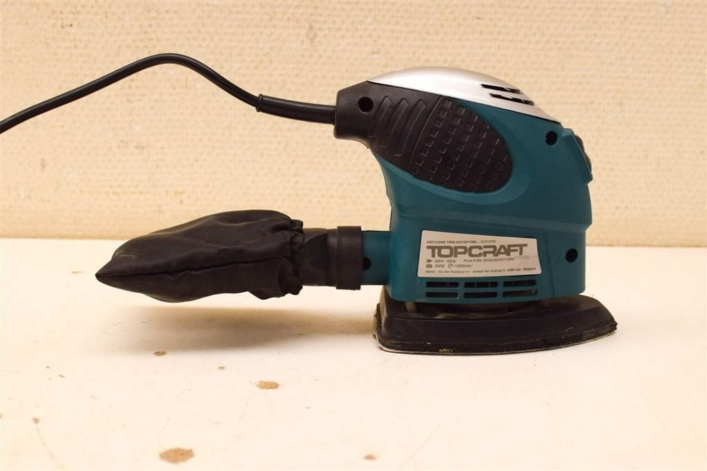 Topcraft Schuurmachine 49609, Ophalen of Verzenden, Gebruikt, 1200 watt of meer, Vlakschuurmachine