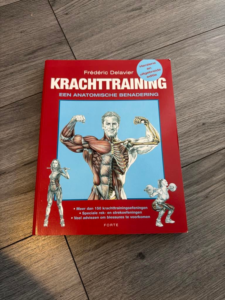 Krachtraining: Een Anatomische Benadering - Frédéric Delavie, Ophalen of Verzenden, Gelezen, Fitness