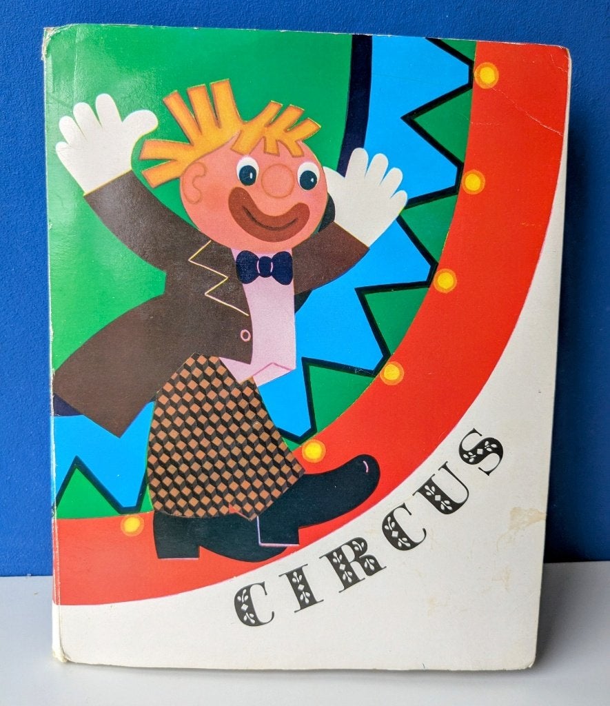 Oud pop-upboek Circus/Malysj 1983, Boeken, Prentenboeken en Plaatjesalbums, Ophalen of Verzenden, Gelezen