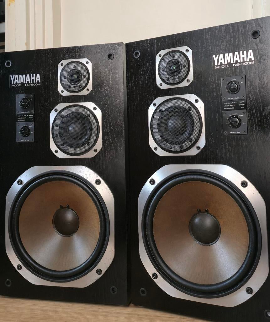 Yamaha NS-500M, Audio, Tv en Foto, Luidsprekers, Gebruikt, Front, Rear of Stereo speakers, 60 tot 120 watt, Overige merken, Ophalen