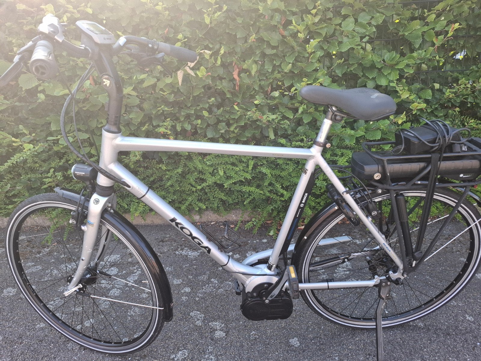 Prachtige Koga E-Inspire Elektrische Herenfiets | Frame 60 c, Vering, Ophalen of Verzenden, Zo goed als nieuw, 57 tot 61 cm