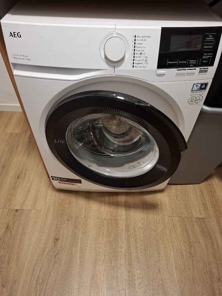 AEG Wasmachine, Witgoed en Apparatuur, Wasmachines, Ophalen, Gebruikt, Voorlader, 85 tot 90 cm