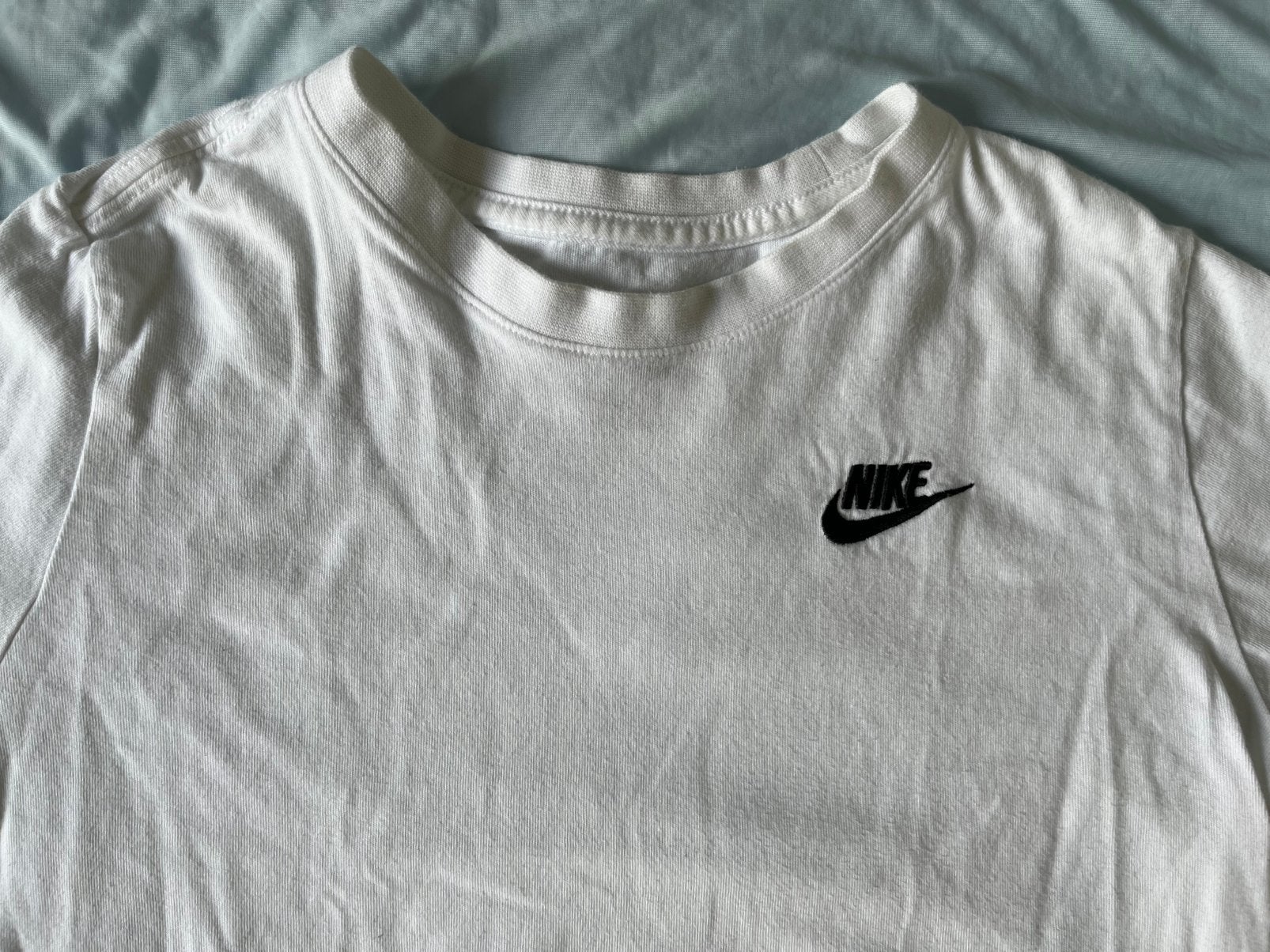Nike – The Nike Tee – wit – mt XL junior 158–170 cm unisex, Kinderen en Baby's, Kinderkleding | Maat 158, Ophalen of Verzenden