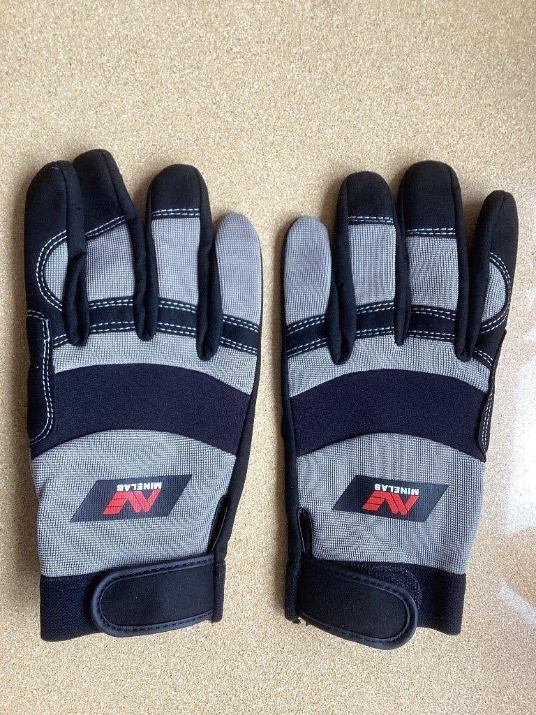 Minelab handschoenen voor de metaaldetector Nieuw, Hobby en Vrije tijd, Metaaldetectors, Ophalen, Nieuw, Overige merken