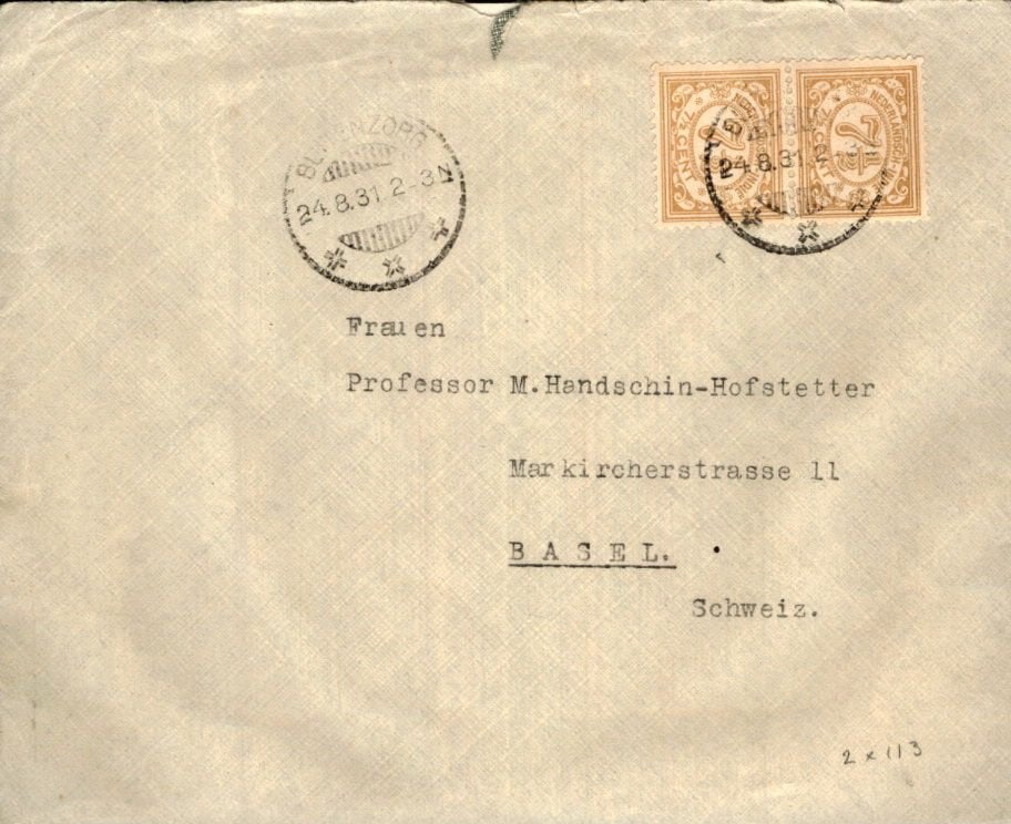 Nederlands Indië - Zwitserland - 1931, Ophalen of Verzenden, Briefkaart