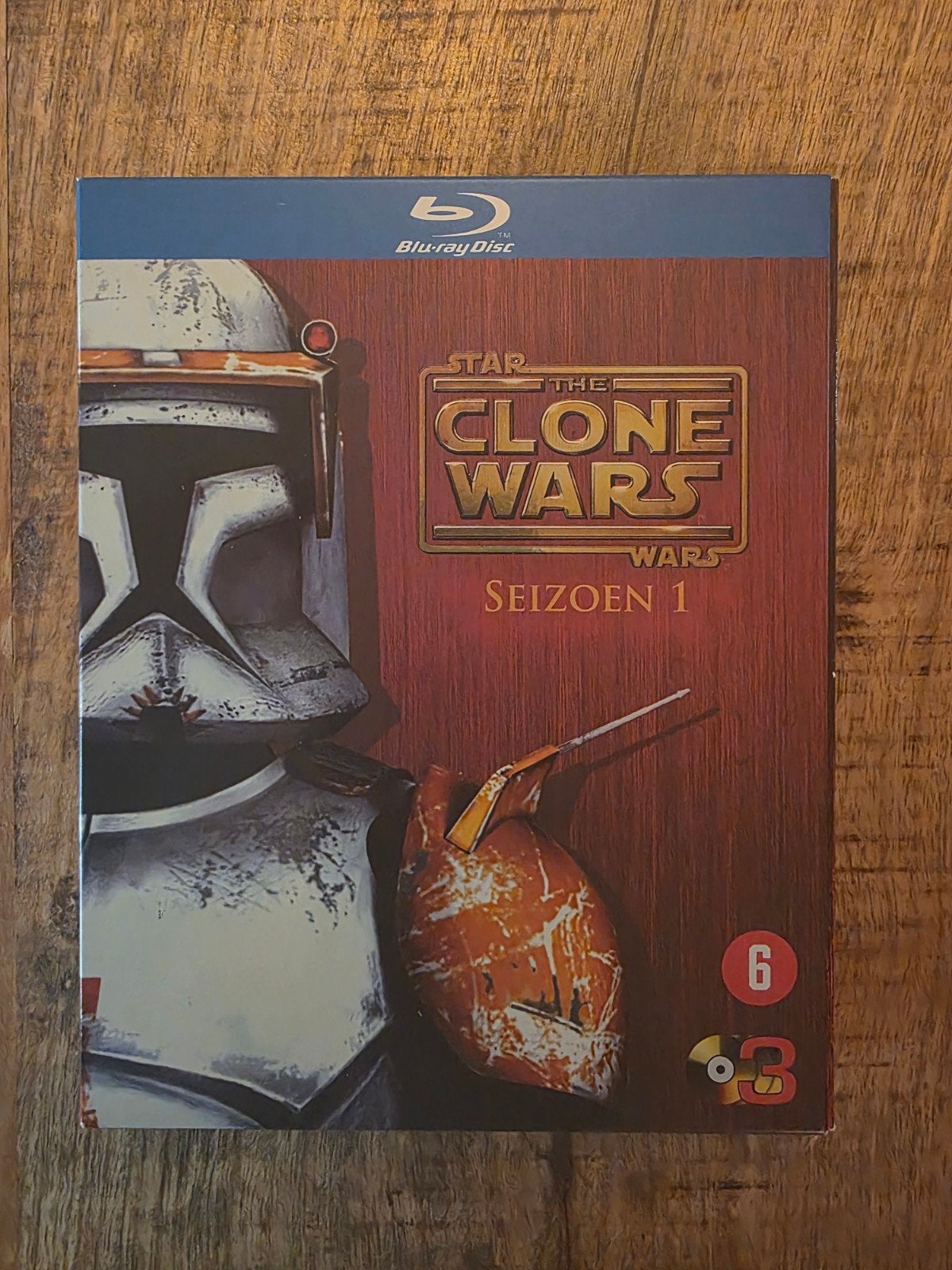 Star Wars: The Clone Wars Seizoen 1 - Blu-ray, Ophalen of Verzenden