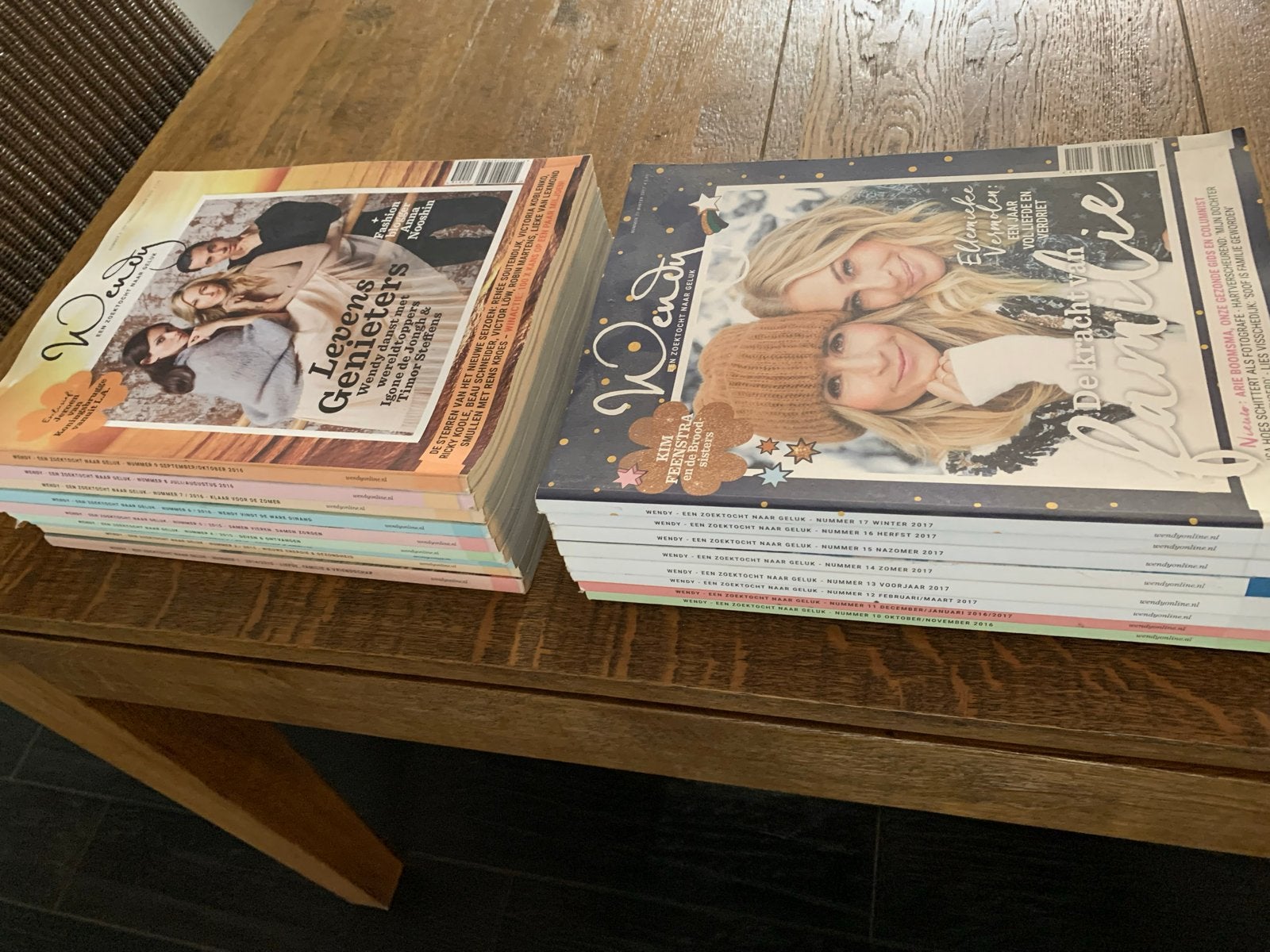 Grote collectie Wendy magazines (2016-2018), Ophalen, Gelezen, Damesbladen