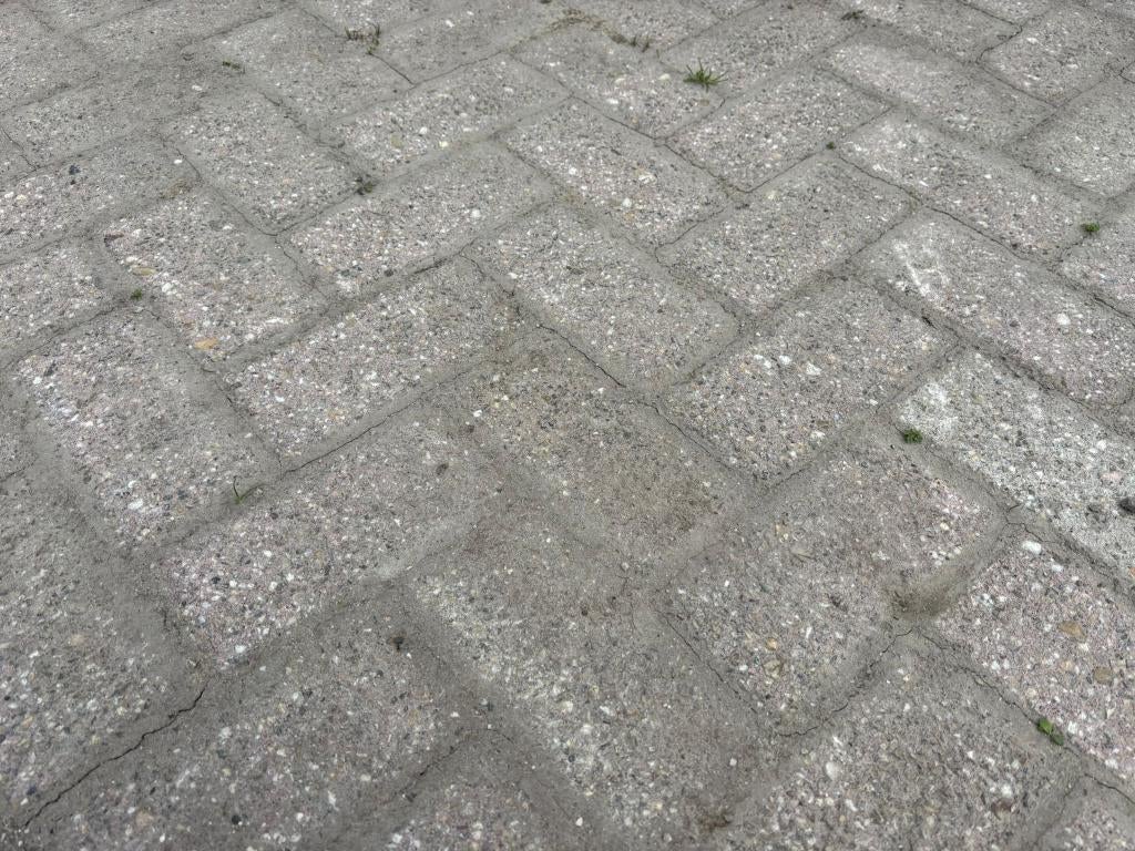 Partij Diverse Betonklinkers, 8cm, BKK, Heide en Grijs, Tuin en Terras, Gebruikt, Klinkers, Ophalen of Verzenden, 10 m² of meer