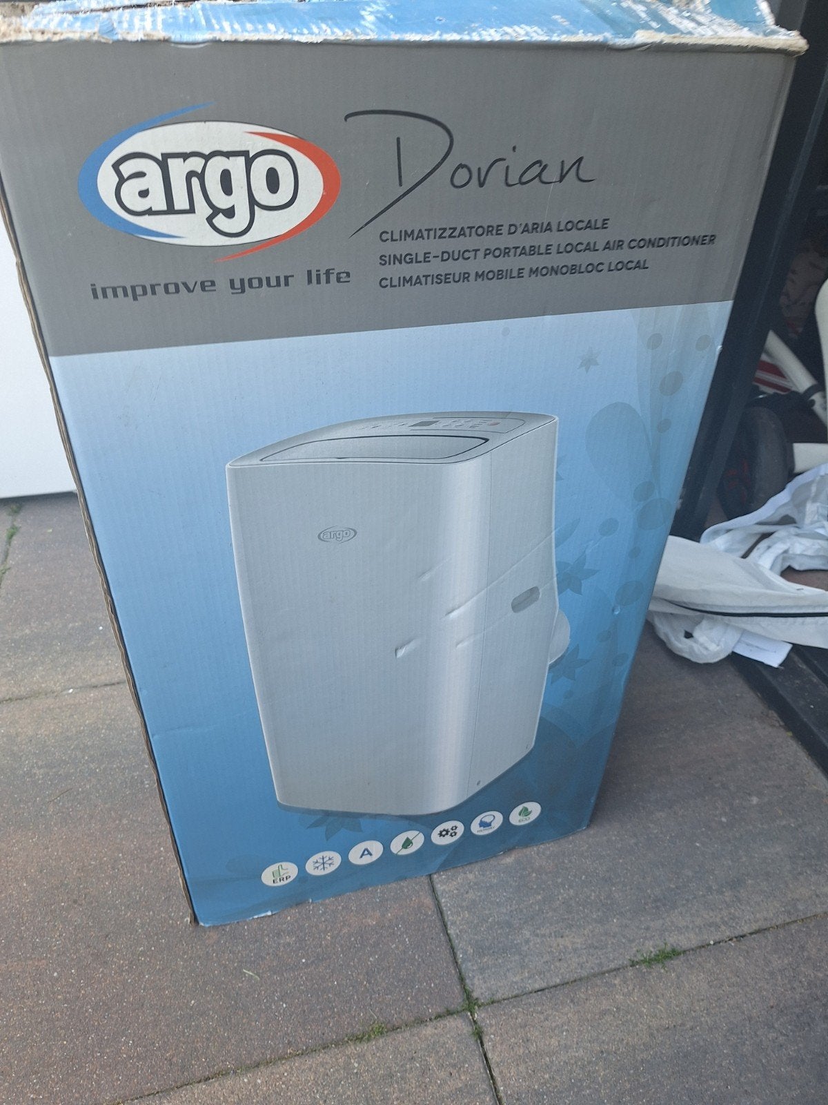 Mobiele airco, Ophalen, Zo goed als nieuw, Kunststof