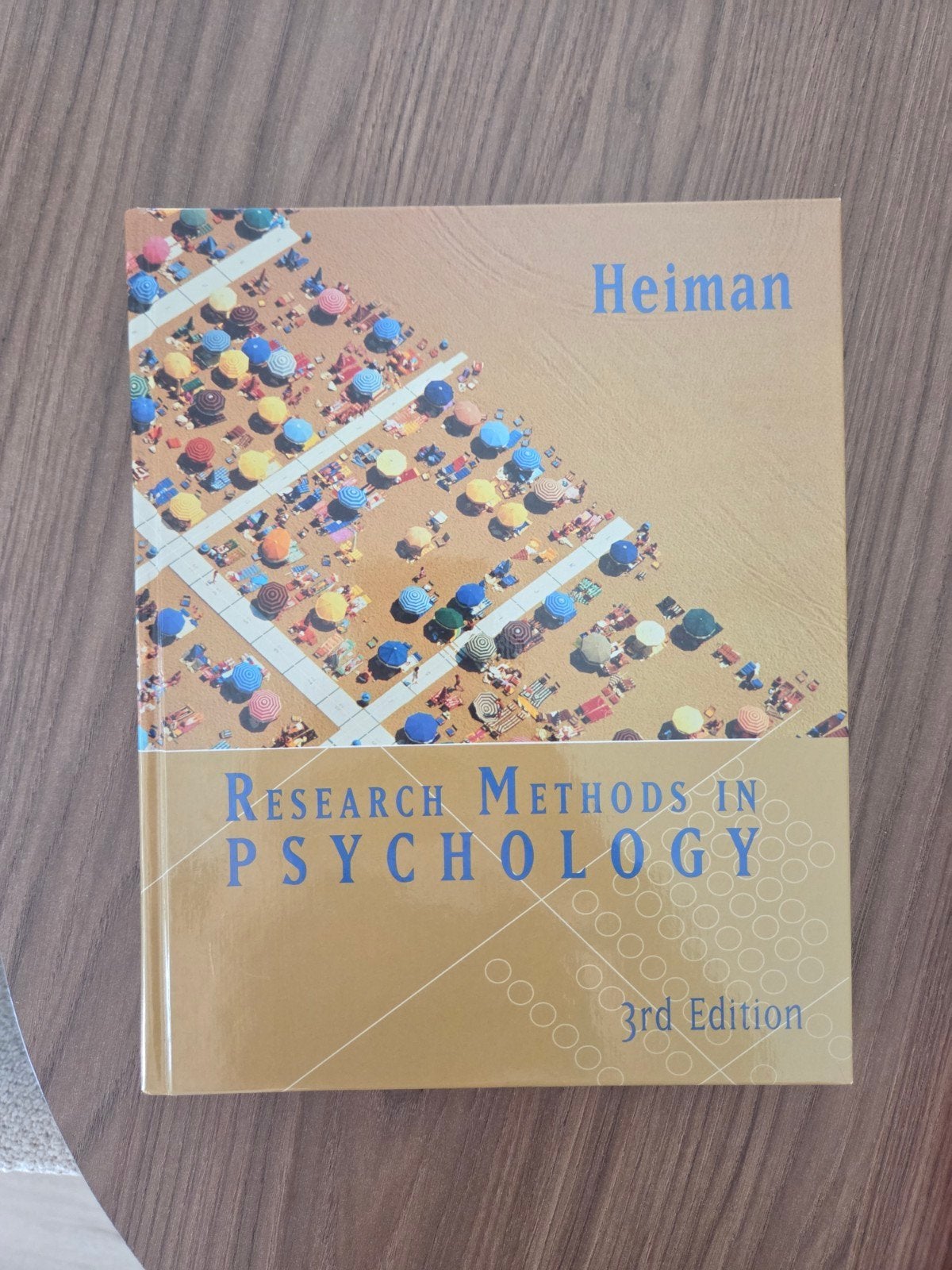 Research Methods in Psychology - Heiman (3rd Edition), Heiman, Zo goed als nieuw, Gamma, HBO
