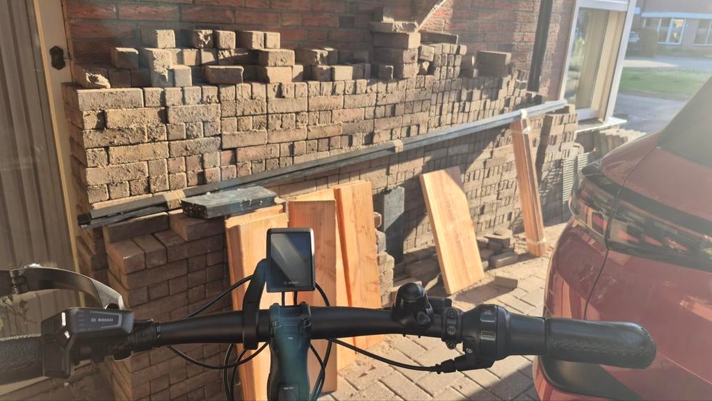 Waaltjes veel, Ophalen of Verzenden, Gebruikt, Beton, Klinkers