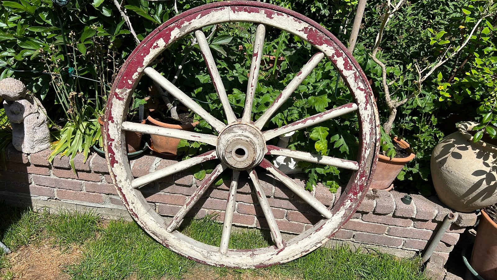 Antiek Karrewiel, Ophalen