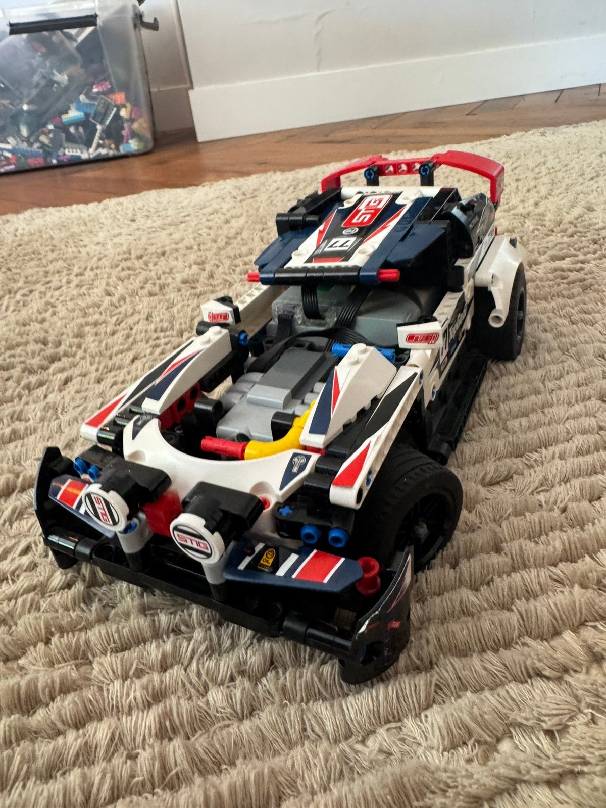 Lego technic bestuurbare auto, Ophalen of Verzenden, Zo goed als nieuw, Overige schalen, Auto onroad