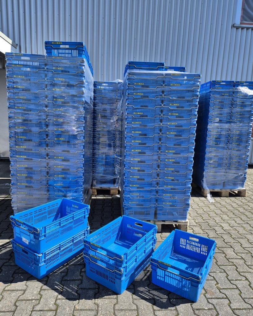 Zgan Opslagbakken , stapelbaar en nestbaar , afm 60x40x23 cm, Ophalen, Zo goed als nieuw, Nvt, Minder dan 40 cm