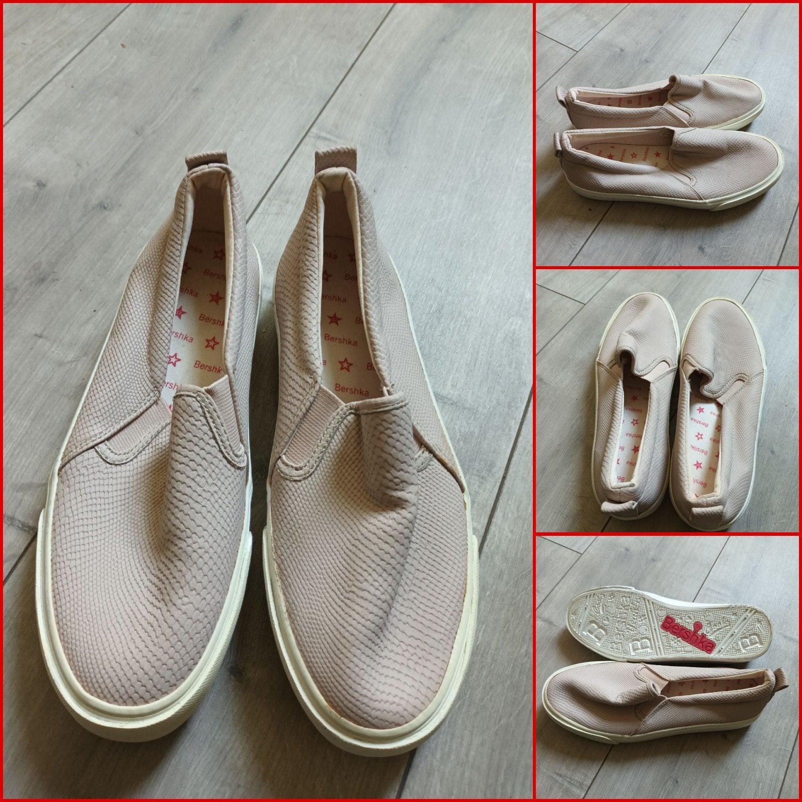 Bershka Roze Instappers Sneakers - Maat 37 Zgan, Kleding | Dames, Schoenen, Instappers, Zo goed als nieuw, Roze, Bershka