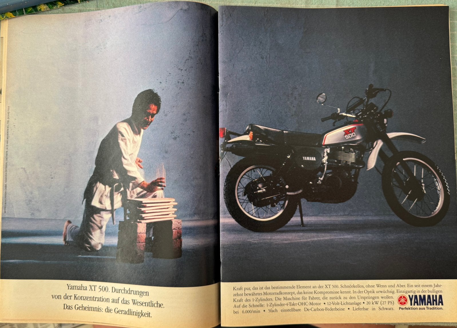 Advertentie 1987 Yamaha XT500, Verzenden, Zo goed als nieuw, Motoren