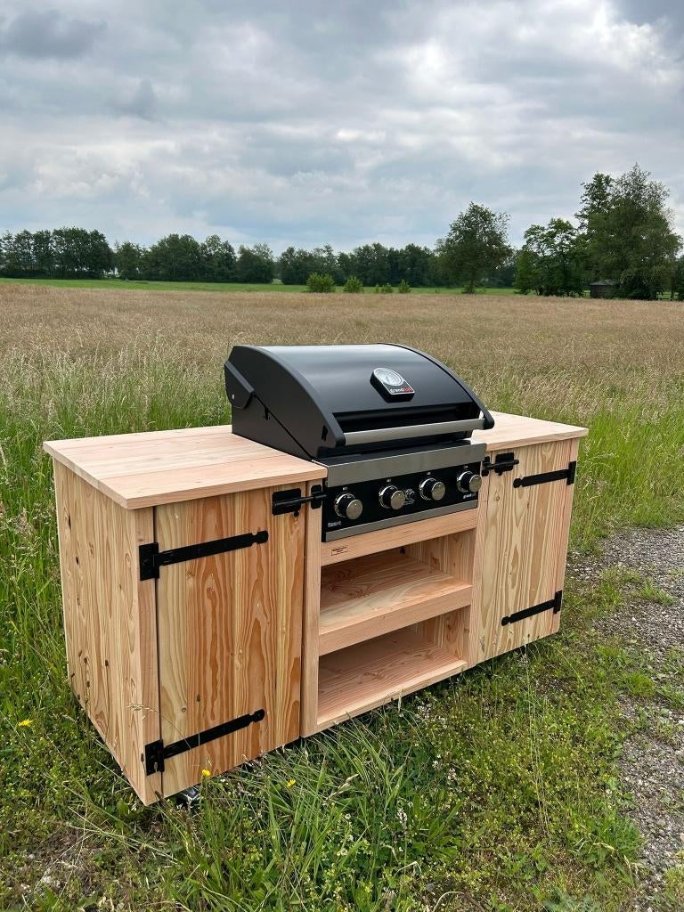 Buitenkeuken met Grandhall G4, Tuin en Terras, Buitenkeukens, Ophalen of Verzenden, Nieuw, Gas