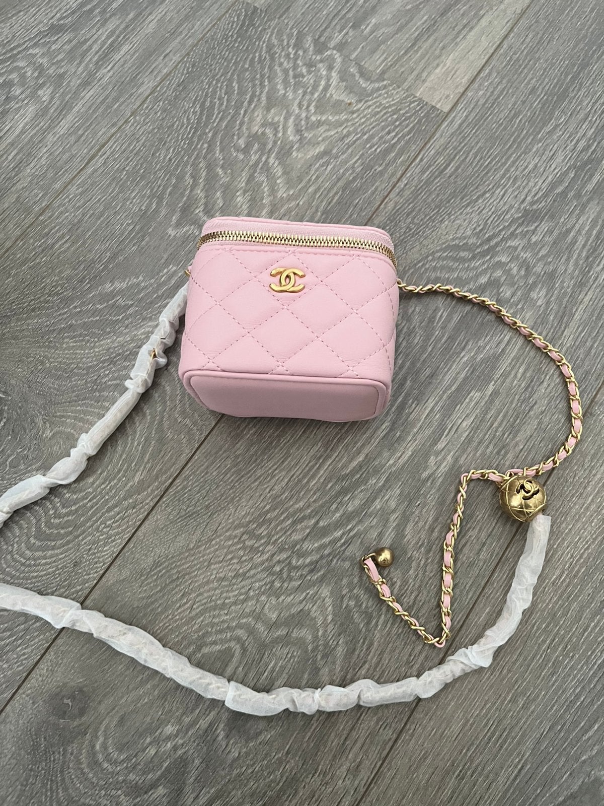 Vanity mini bag pink, Ophalen of Verzenden, Nieuw, Roze, Handtas