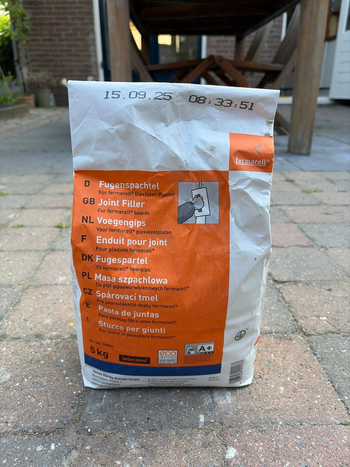 Fermacell Voegengips 5 kg - Nieuw, Ophalen, Nieuw