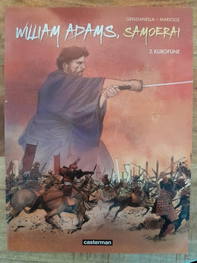 Mathieu Mariolle - William Adams - Samoerai 2. Kurofone, Eén stripboek, Mathieu Mariolle, Ophalen of Verzenden, Zo goed als nieuw