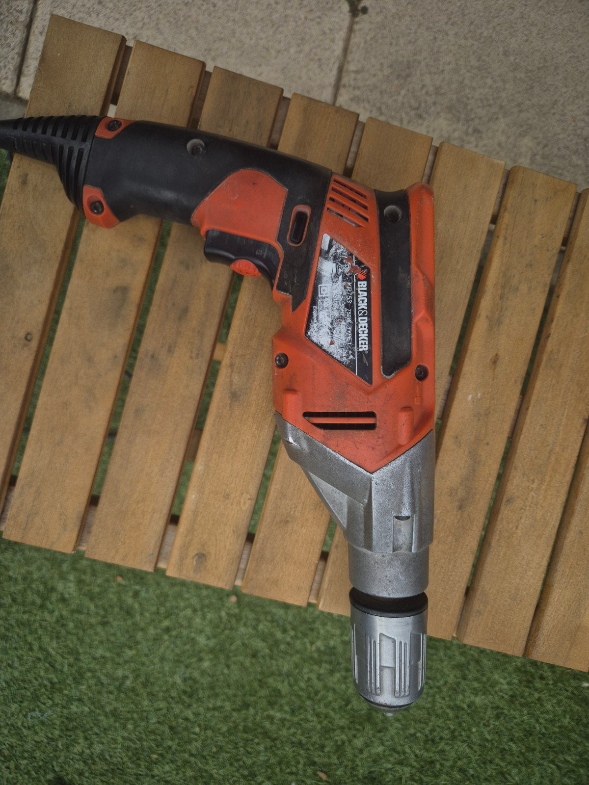 Black & Decker KR753 Boormachine 750W Type 1, Ophalen, Gebruikt, 600 watt of meer, Boormachine