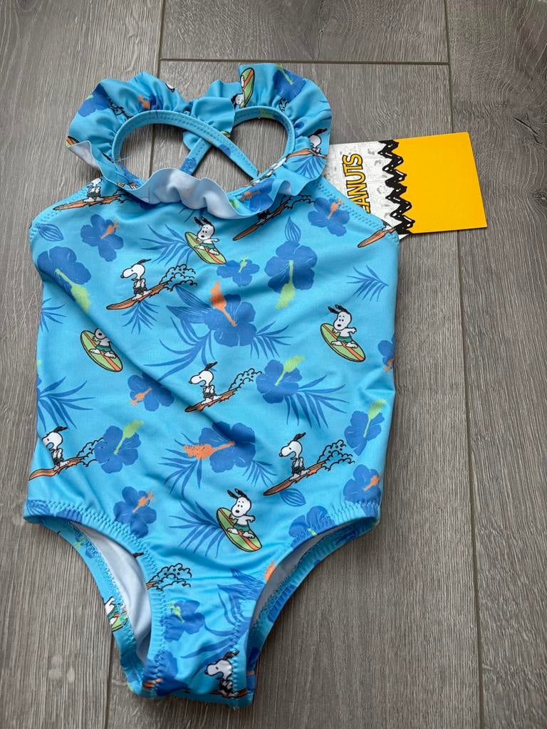Nieuw Peanuts Snoopy badpakje maat 80 (6-12 maanden), Badpak, Ophalen of Verzenden, Zo goed als nieuw, Maat 80