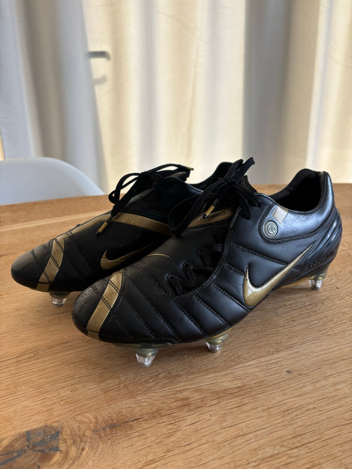Zeldzame Nike Total 90 Supremacy Laser SG - maat 44, Maat XS of kleiner, Schoenen, Ophalen of Verzenden, Zo goed als nieuw