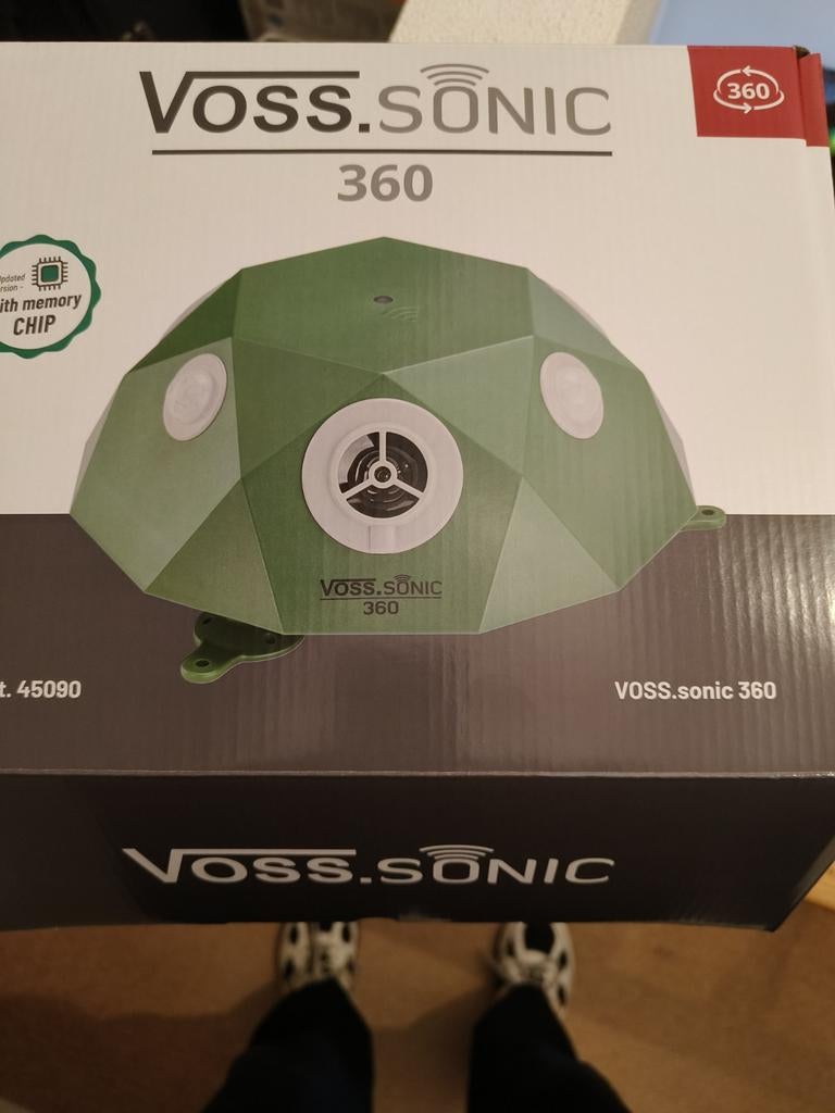 VOSS.sonic 360 ultrasone verjager voor auto, huis, garage, z, Tuin en Terras, Bestrijdingsmiddelen, Ophalen of Verzenden, Nieuw