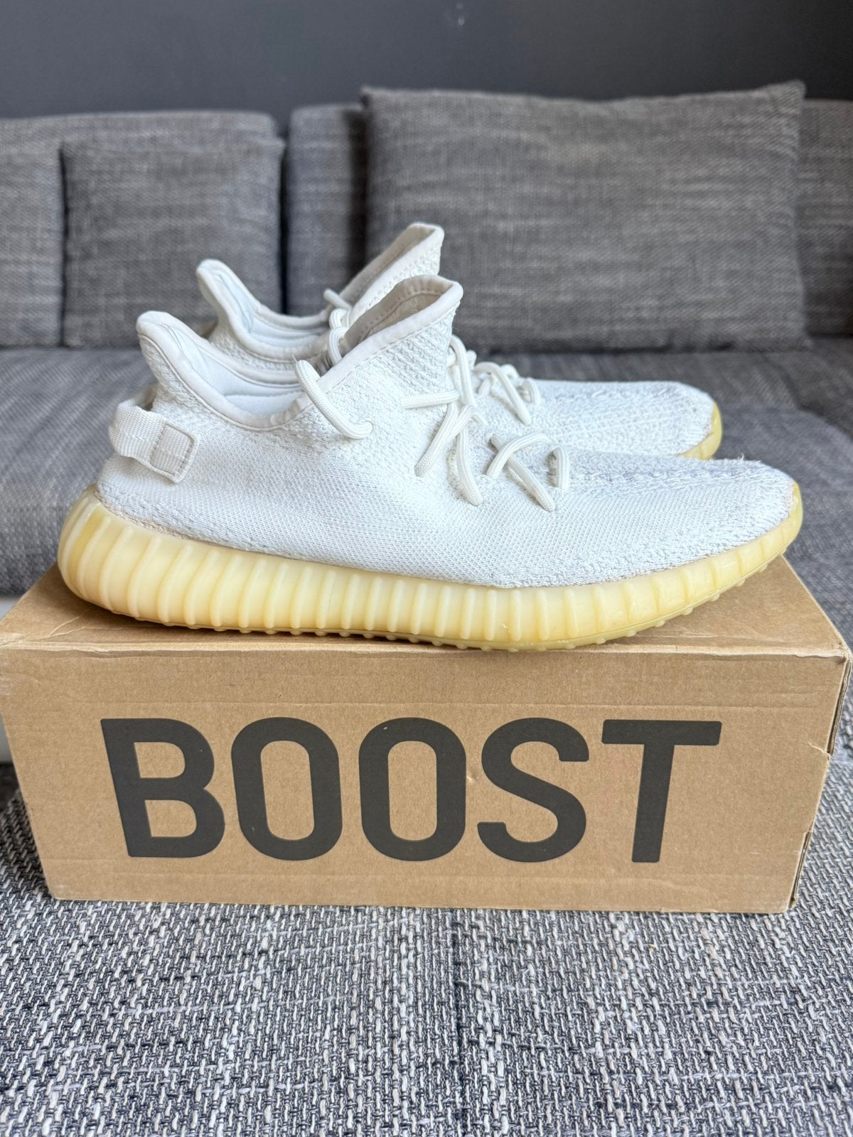 Veelgebruikte Adidas Yeezy Boost 350 Sneakers - Maat 45, Kleding | Dames, Schoenen, Gedragen, Sneakers of Gympen, Verzenden