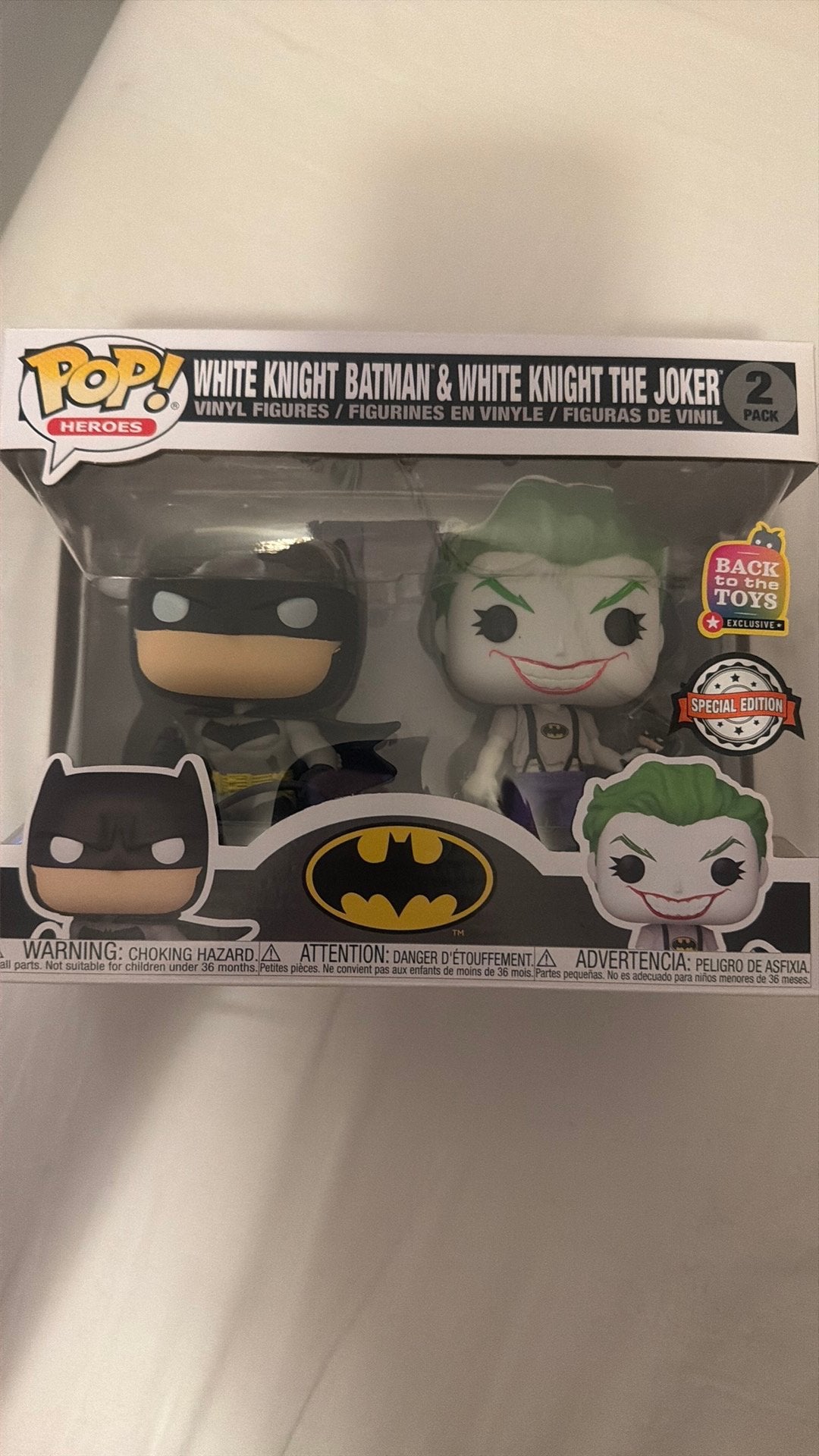 Funko pop batman en joker, Ophalen, Zo goed als nieuw