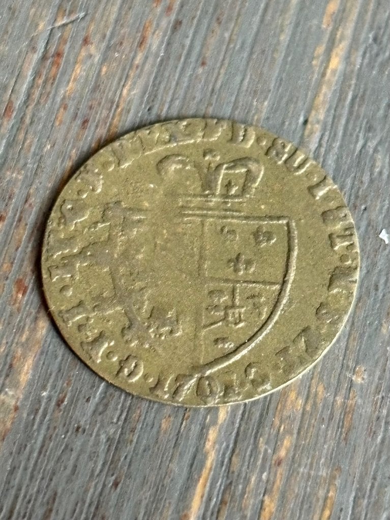 Groot-Brittannië George III Spade Guinea Rekentoken 1790, Ophalen of Verzenden, Overige landen, Losse munt