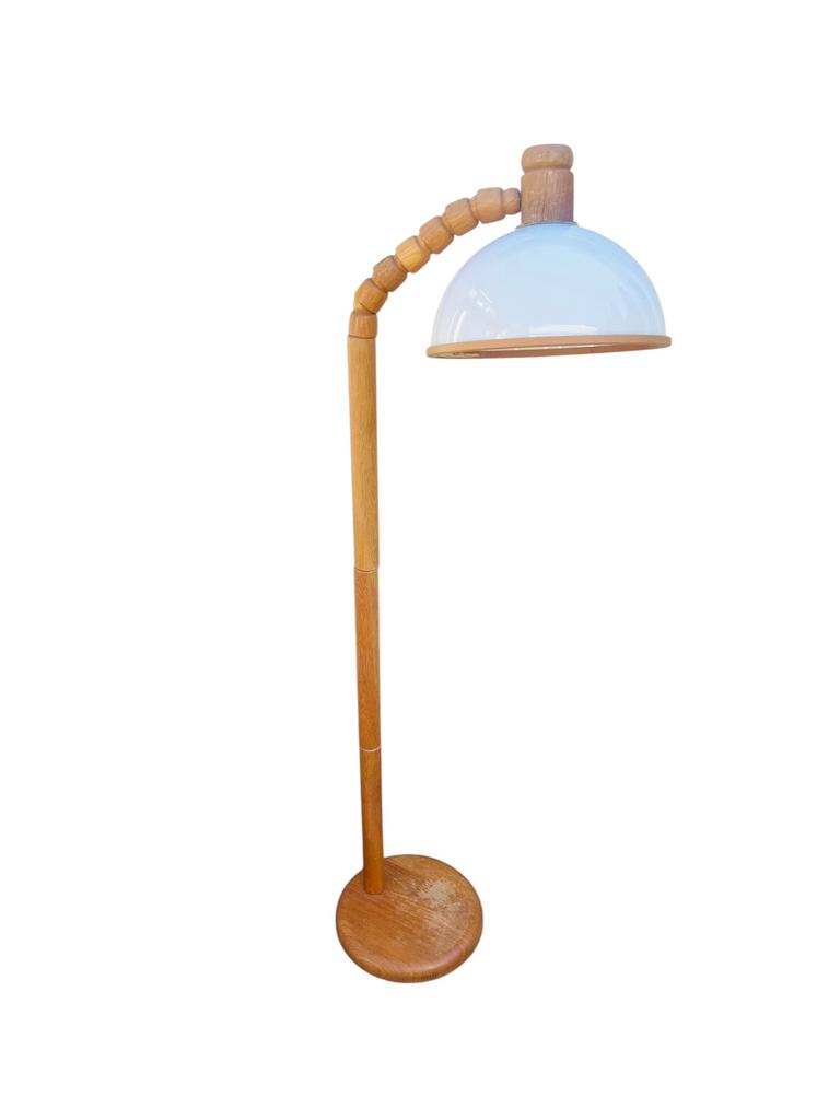 Steinhauer vintage mushroom staande lamp | vloerlamp, Huis en Inrichting, Lampen | Vloerlampen, Hout, Gebruikt, 100 tot 150 cm