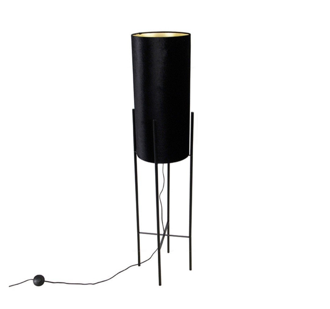 Staande lamp met suede kap, Ophalen, Zo goed als nieuw, 150 tot 200 cm