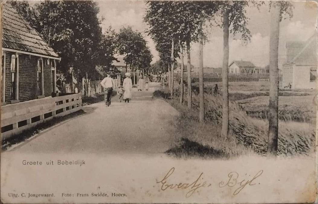 Bobeldijk (Noord-Holland) - Frans Swidde (ca. 1910), Ophalen of Verzenden, Voor 1920, Gelopen, Noord-Holland