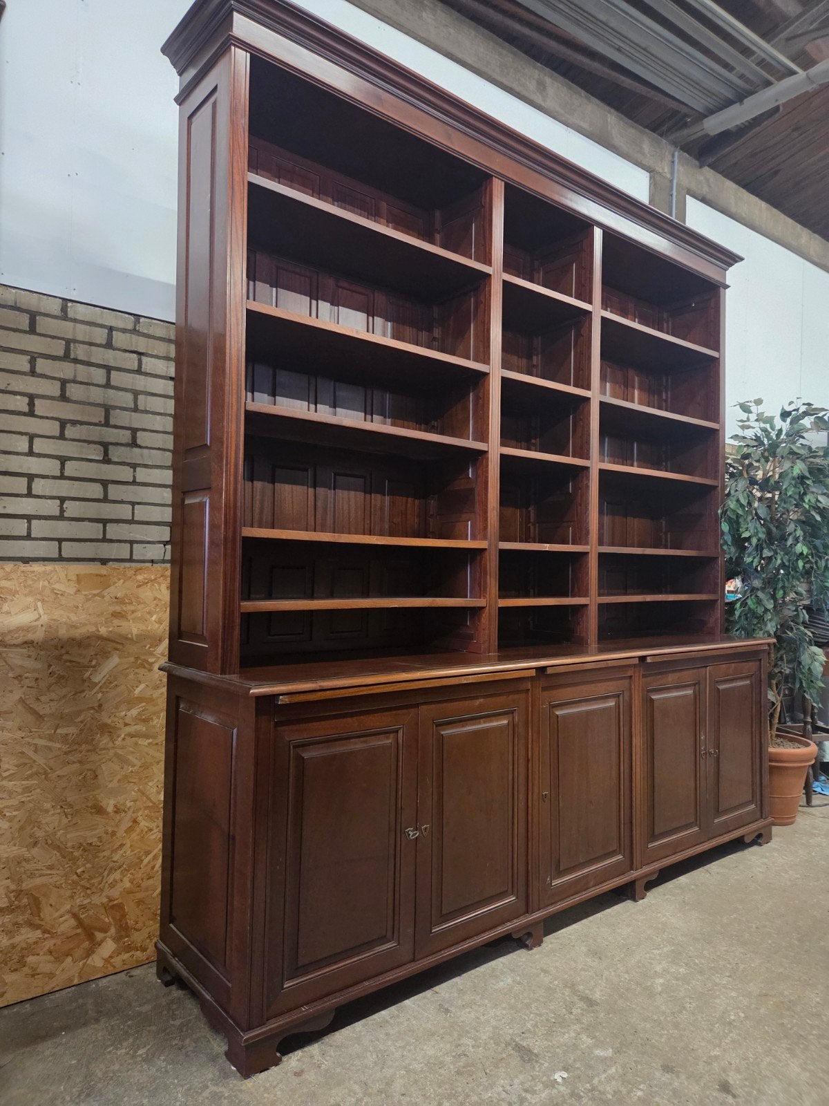 prachtige luxe XL boekenkast ~ bibliotheekkast ~ wandkast, Ophalen, 200 cm of meer, 200 cm of meer, X