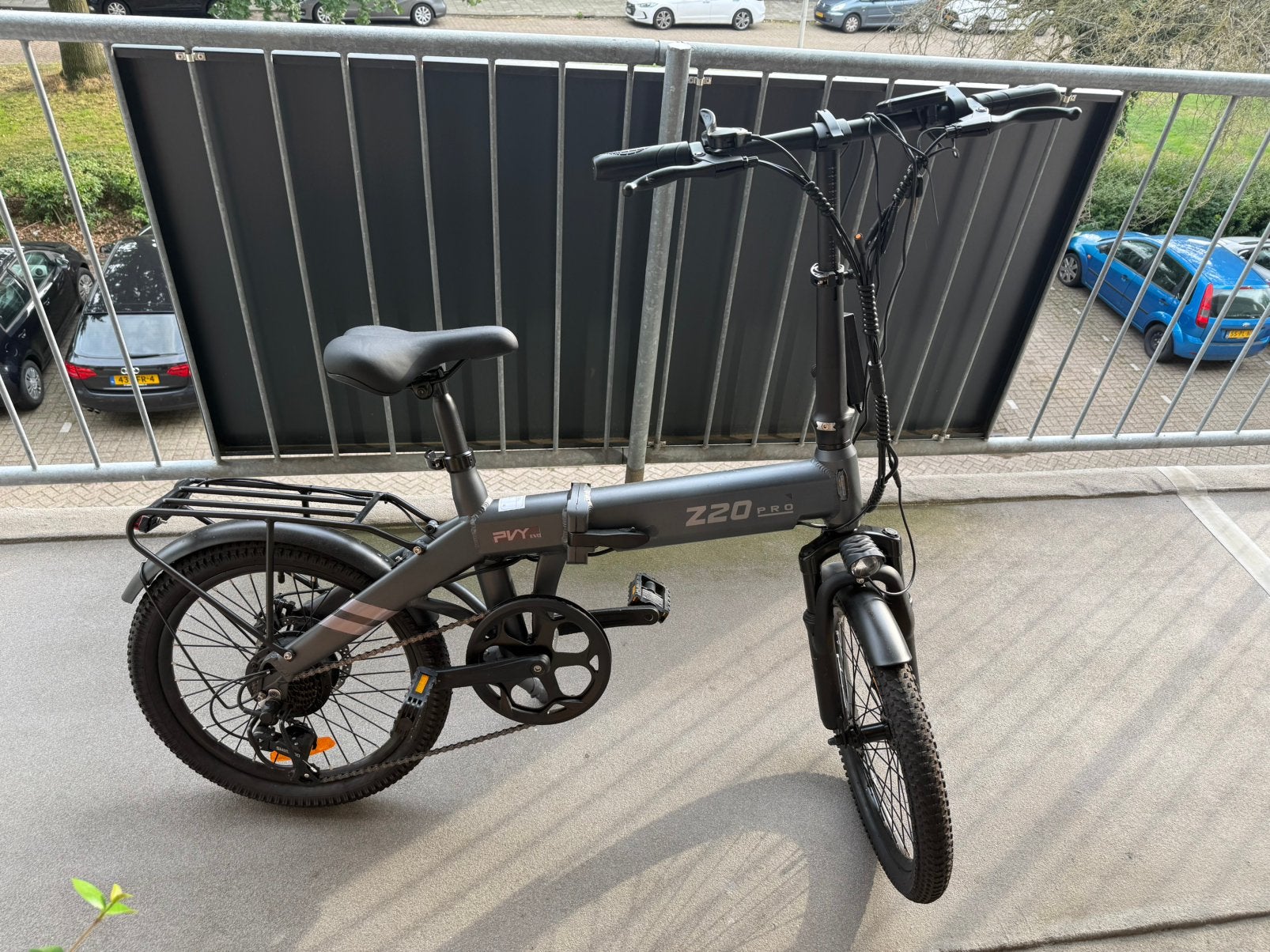PVY Z20 PRO EVO Gray vouw E-Bike BIJNA ALS NIEUW, Ophalen, Zo goed als nieuw, Overige merken
