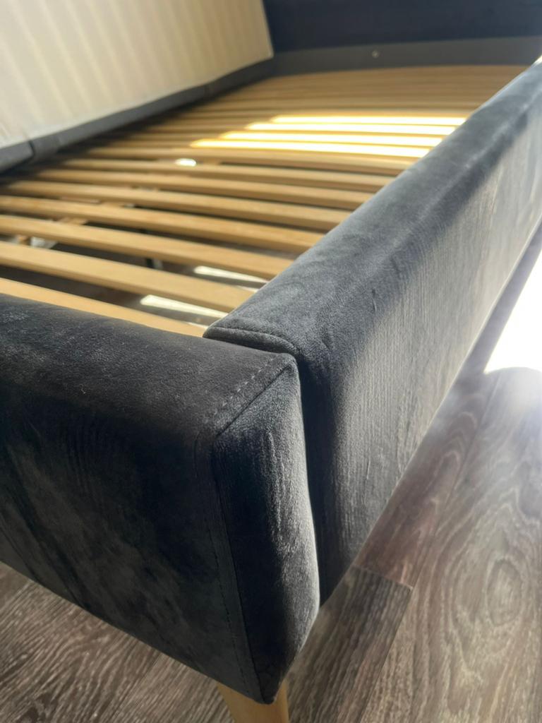 Bed frame 140x200, Ophalen, Tweepersoons, 140 cm, Zo goed als nieuw