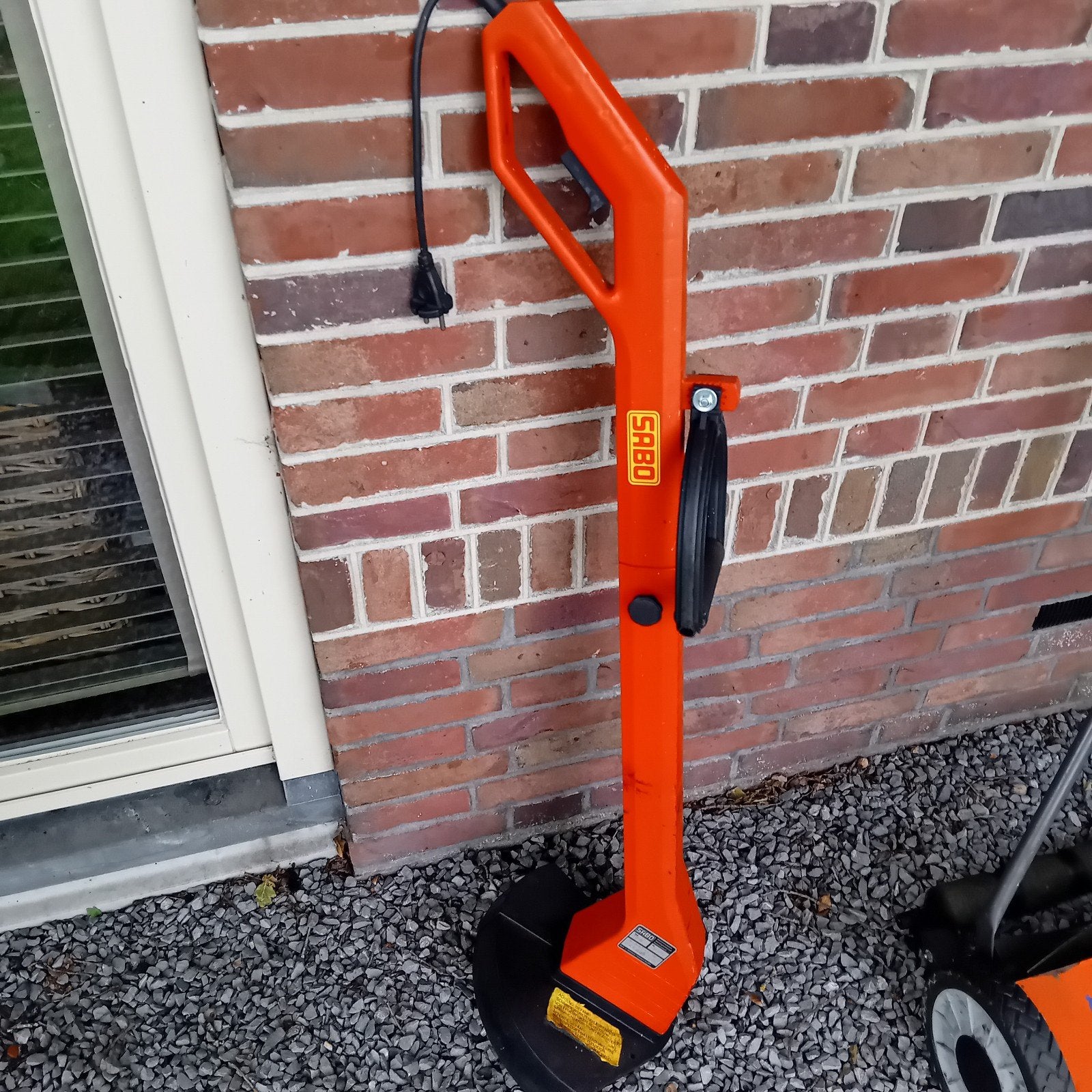 Sabo Kantjesmaaier met draaikop - Elektrisch, Ophalen, Gebruikt, Elektrische grasmaaier, Sabo